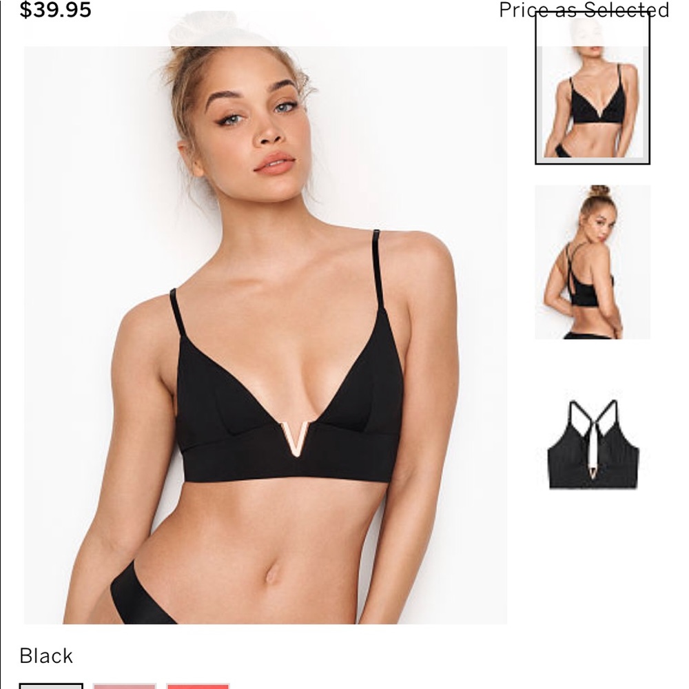 🔥🔥 Long Line Bralette color black sold out